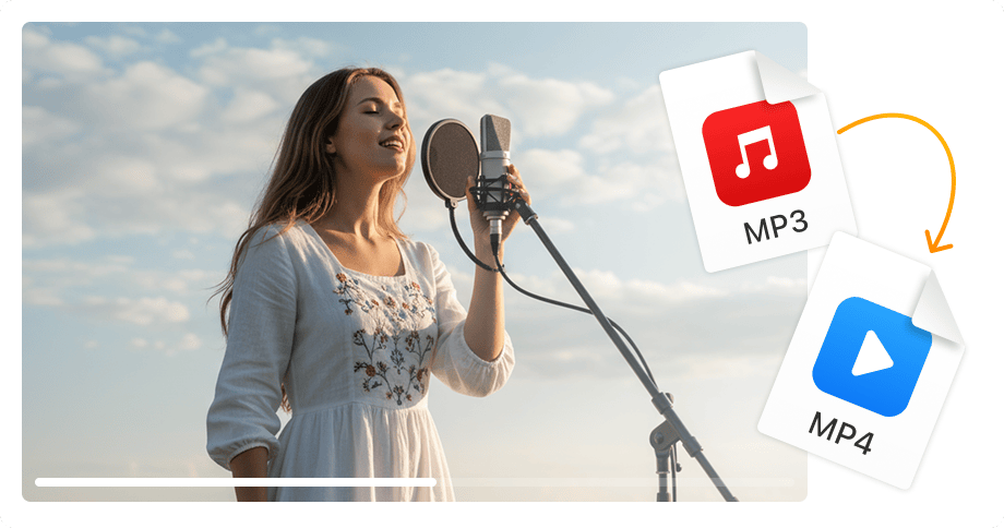 Envie áudio para plataformas de vídeo